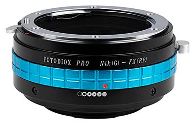 Fotodiox Pro Adattatore per Obiettivo Compatibile con Obiettivi Nikon G su Fotocamere con Attacco Fujifilm X