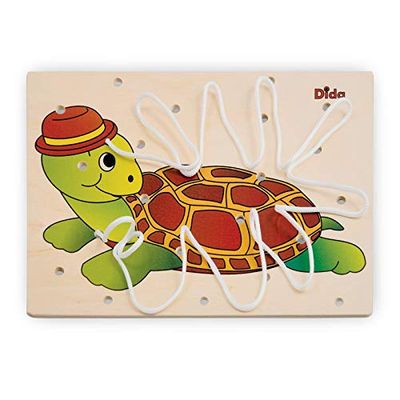 Dida - Lacing Toy - Bastidor de Lazos - Tortuga
