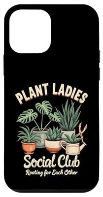 Plant Ladies Social Club Jardinage Coque pour iPhone 12 mini