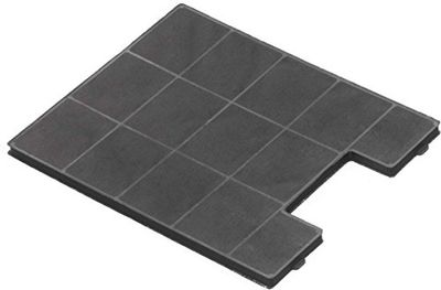 Amica KF 17131 - Filtro de carbón para campanas extractoras KH 17207 E, KH 17217 E, KH 17227 E, color negro