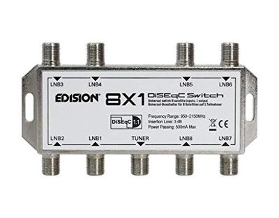 DISEQC 8x1, DiSEqC Switch 8/1, 8 Sat to 1 Stb
