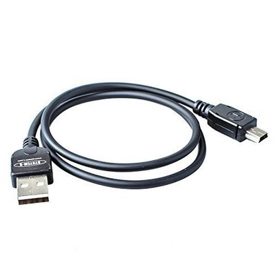 SYSTEM-S Cavo USB 2.0 per USB a a Mini USB B 5 Pin 50 cm