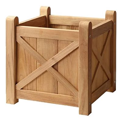CINAS Compatible – Rosenborg Planter Box – Teak Wood (9505000)