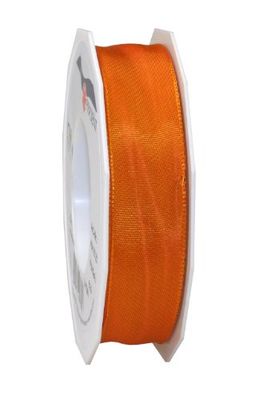 C.E. Pattberg Präsent – Lyon trådbunden taft band mandarin 25 mm bredd, 25 m längd