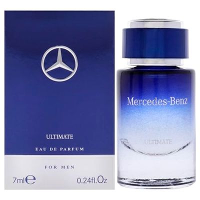 Mercedes-Benz Ultimate Eau de Parfum for Men - Long Lasting Cologne With Amber, Patchouli - 7 ml