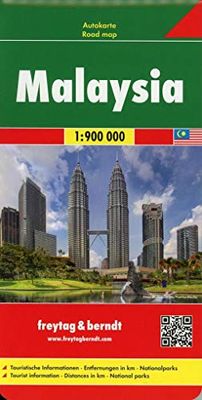 Malaysia 1:900.000: Wegenkaart 1:900 000