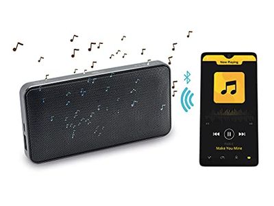 Caliber hpg324bt altoparlanti portatile LED Bluetooth Grigio