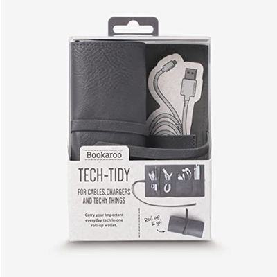 Bookaroo Travel Tech-Tidy Charcoal