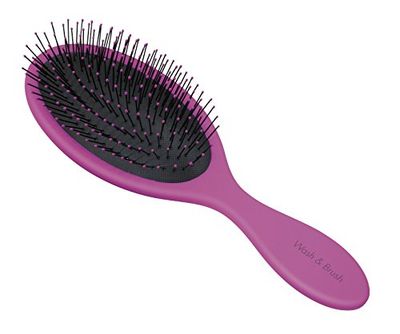 Clauss Escova de cabelo, fúcsia e preto - 71 g