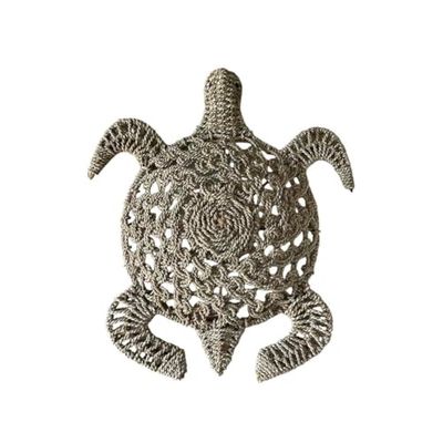 Romimex Décoration murale naturelle algues marines tortue 75 x 10 x 60 cm