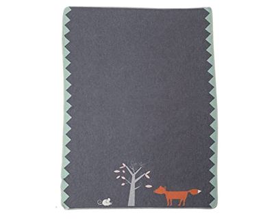 David Fussenegger Baby Blanket Fox 100 x 140 cm Premium Cuddly Blanket Baby Super Fluffy
