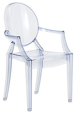 Kartell Lou Ghost Cadeira, azul, 2,7 x 37 x 63 cm