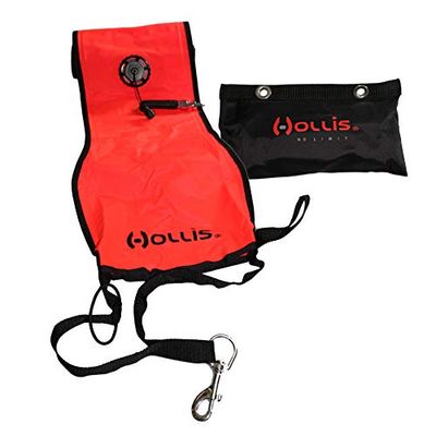 Hollis 208.2022.03 Marker Buoy W/Sling Pouch Orange