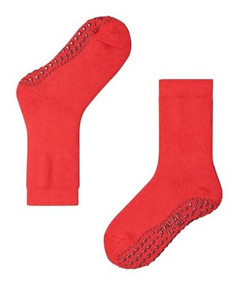 FALKE Uniseks-kind Stopper Sokken Catspads K HP Katoen Wol Noppen op de zool 1 Paar, Rood (Fire 8150), 19-22