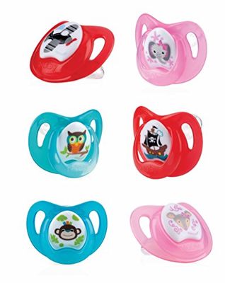 Nûby ID5840SOSN Orthodontische fopspeen 2P 0-6 m