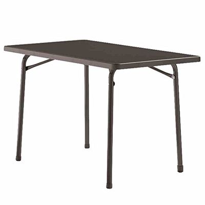 Sieger 220/G Table de Jardin Rectangulaire Acier/Fer Gris 115 x 70 x 72 cm