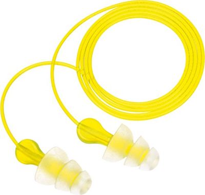 3M E-A-R Tri-Flange oordopjes, 29 dB, Vinyl koord, 100 paar/doos, PN-01-005