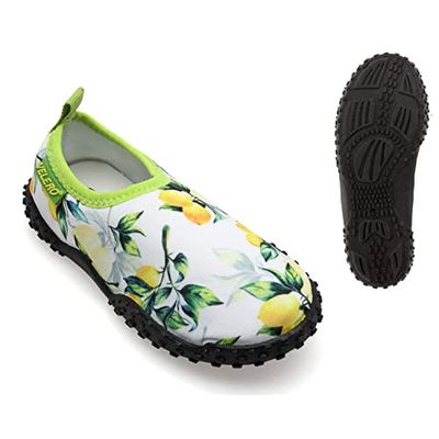 BigBuy Kids Lemon Escarpines, Adultos Unisex, Verde, Estandar