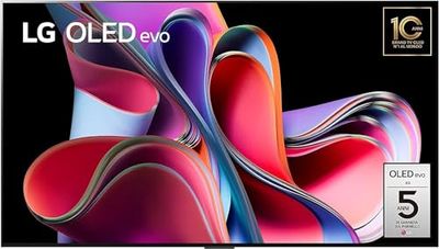 LG OLED evo 83'', Smart TV 4K, OLED83G36LA, Serie G3 2023, Design One Wall, Processore α9 Gen6, Brightness Booster Max, Dolby Vision, Wi-Fi 6, 4 HDMI 2.1 @48Gbps, VRR, ThinQ AI, webOS 23