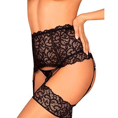 Obsessive Lingerie-E31376 Black S/M