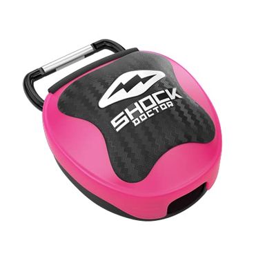 Shock Doctor Volwassenen mondbescherming Box, Pink, 11+, 105C-PI-OS