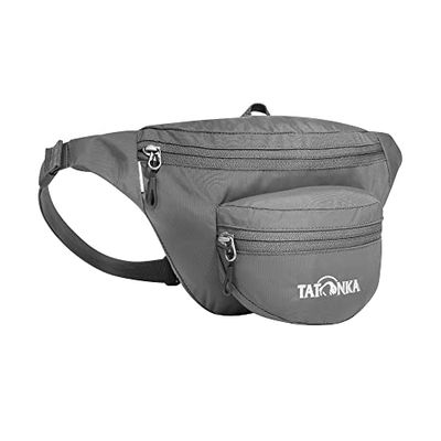 Tatonka Funny Bag S Heuptas, robuuste heuptas met twee vakken met ritssluiting, titaniumgrijs