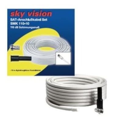 SKY VISION Sat-aansluitkabel 10 m