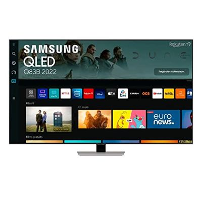 Samsung Smart TV, QLED UHD 4K, Pantalla 65", 3840 x 2160 píxeles, Clase de eficiencia energética A