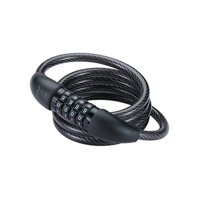 BBB, QUICKCODE LUCK Unisex vuxen, Svart, 8MM X 120 cm