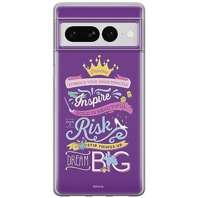 ERT GROUP etui na telefon Google PIXEL 7 PRO, case oryginalny i oficjalnie licencjonowany przez Disney, wzór Princesses 003, optymalnie dopasowane, plecki z TPU