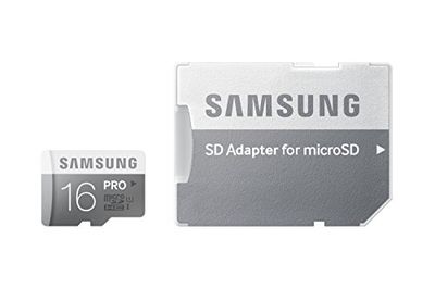 Samsung MB-MG16DA/EU Scheda MicroSD da 16GB, Argento