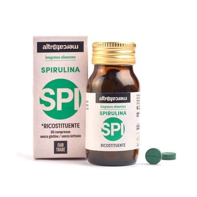 ALTROMERCATO - Spirulina integratore in compresse - 60 compresse - 42 g