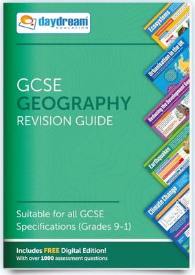 Geografie GCSE Revisiegids: Pocket Posters