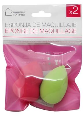 FORNOR 15674 - Esponja de Maquillaje x 2 6 x 4 cm