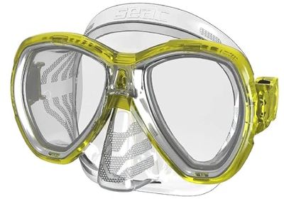 SEAC Ischia, Adult Snorkel Mask, Ideal for Snorkelling