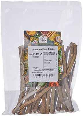 Old India Liquorice Root Sticks 250g
