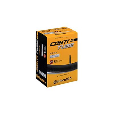 Continental MTB Tubes, Tube Unisex Adulto, Nero, 65-584->70-584