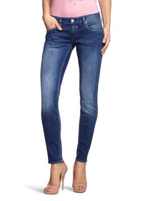 Prachtige dames jeans 5705 D9666 Touch Denim Stretch Skinny/Slim Fit (rouw) normale tailleband