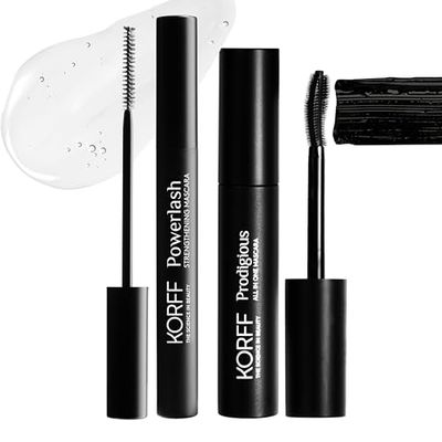 Korff, routine ciglia rinforzate e volumizzate, con Mascara Prodigious e Powerlash Mascara Rinforzante