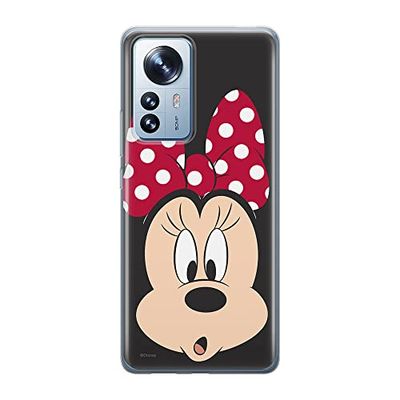 ERT GROUP mobiel telefoonhoesje voor Xiaomi 12 PRO origineel en officieel erkend Disney patroon Minnie 054 optimaal aangepast aan de vorm van de mobiele telefoon, hoesje is gemaakt van TPU