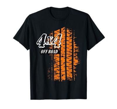 4 x 4 Off-Road Tire Footprint Camiseta