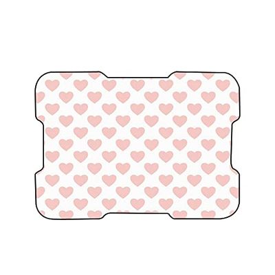 Bonamaison, Digitaal bedrukte muismat, antislip onderkant, voor kantoor en thuis, afmetingen: 22x18 cm