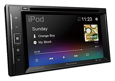 Pantalla 2 DIN de 6,2" con CD, Dab y Bluetooth de Pioneer