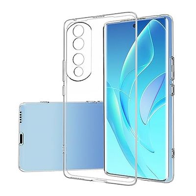 Genomskinligt skal för Honor 80 5G, 【Icke-gulnare】Tunnt skal, stötsäkert, reptåligt transparent TPU-silikonbakstycke - transparent