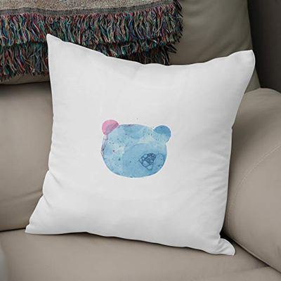 BonaMaison Fodera per Cuscino Cotone e Copricuscini Federa per Divano Casa Soggiorno Camera da Letto Decorazione Interni ed Esterni, 43x43 Cm - Progettata e Prodotta in Turchia
