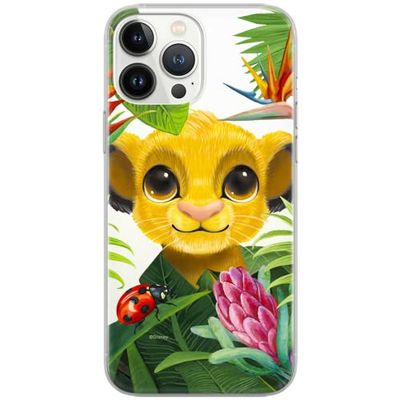 ERT GROUP etui na telefon Apple Iphone 6 PLUS, case oryginalny i oficjalnie licencjonowany przez Disney, wzór Simba i Przyjaciele 002, optymalnie dopasowane, plecki z TPU cześciowo przeźroczyste