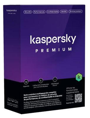 Kaspersky Premium 10 Postes /1 An