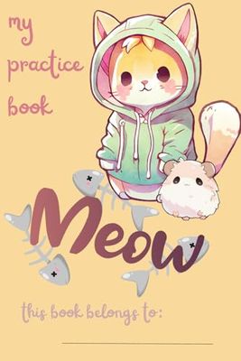 my practice book: cat notebook journal