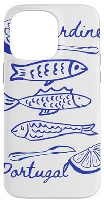Les sardines Portugal fisherman aesthetic coastal sardine Case for iPhone 14 Pro Max