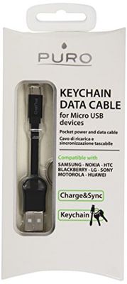 Puro CKMICROBLK Cable USB A Micro-USB B Negro